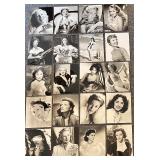 Collection of 20 Vintage Hollywood Starlet Glossy Photographs