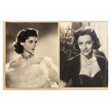 Collection of 20 Vintage Hollywood Starlet Glossy Photographs