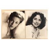 Collection of 20 Vintage Hollywood Starlet Glossy Photographs