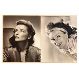 Collection of 20 Vintage Hollywood Starlet Glossy Photographs