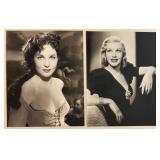 Collection of 20 Vintage Hollywood Starlet Glossy Photographs