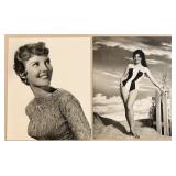 Collection of 20 Vintage Hollywood Starlet Glossy Photographs