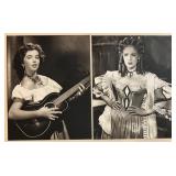 Collection of 20 Vintage Hollywood Starlet Glossy Photographs