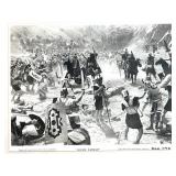 Collection of a Vintage 1962 Julius Caesar MGM Movie Lobby Cards and Photographs