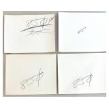 Collection of a Vintage 1962 Julius Caesar MGM Movie Lobby Cards and Photographs