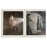 Believed to be from 1949 Criss Cross Movie Press Photo Set with Cast in Key Scenes