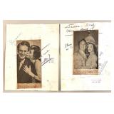 Collection of Vintage 1940s-1950s Hollywood Publicity Still Photos and Clippings