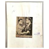 Collection of Vintage 1940s-1950s Hollywood Publicity Still Photos and Clippings