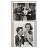 Collection of Vintage 1940s-1950s Hollywood Publicity Still Photos and Clippings
