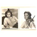 Collection of Vintage Rhonda Fleming Hollywood Publicity Photos