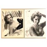 Collection of Vintage Rhonda Fleming Hollywood Publicity Photos