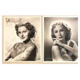 Collection of Vintage Rhonda Fleming Hollywood Publicity Photos
