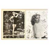 Collection of Vintage Rhonda Fleming Hollywood Publicity Photos