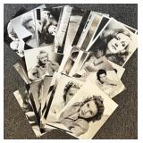Huge Collection of Vintage Hollywood Glamour Actress Photographs Featuring - Judy Garland, Honor Blackman, Margaret Lockwood, Ginger Rogers and more