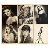 Huge Collection of Vintage Hollywood Glamour Actress Photographs Featuring - Judy Garland, Honor Blackman, Margaret Lockwood, Ginger Rogers and more