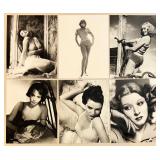 Huge Collection of Vintage Hollywood Glamour Actress Photographs Featuring - Judy Garland, Honor Blackman, Margaret Lockwood, Ginger Rogers and more