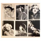 Huge Collection of Vintage Hollywood Glamour Actress Photographs Featuring - Judy Garland, Honor Blackman, Margaret Lockwood, Ginger Rogers and more