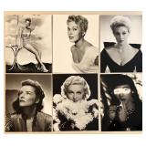 Huge Collection of Vintage Hollywood Glamour Actress Photographs Featuring - Judy Garland, Honor Blackman, Margaret Lockwood, Ginger Rogers and more