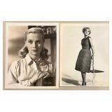 Collection of 20 Vintage Hollywood Studio Portrait Photographs Actresses Glamour Shots