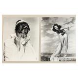 Collection of 20 Vintage Hollywood Studio Portrait Photographs Actresses Glamour Shots