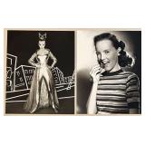 Collection of 20 Vintage Hollywood Studio Portrait Photographs Actresses Glamour Shots