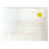 Collection of Vintage Ann Sothern Publicity and Movie Photos with Annotations