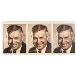 Collection of Vintage Will Rogers Photographs, Postcards, and Original Negative