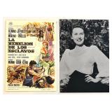 Collection of Rhonda Fleming Movie Lobby Cards and Publicity Photos