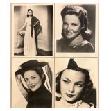 Gene Tierney Vintage Photo and Movie Ephemera Collection