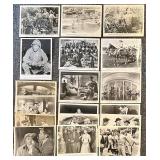 Collection of Vintage Black & White Movie Production Stills and Publicity Photos Featuring Glen Ford and Others