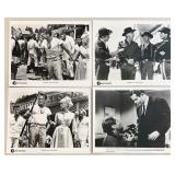 Collection of Vintage Black & White Movie Production Stills and Publicity Photos Featuring Glen Ford and Others