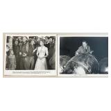 Collection of Vintage Black & White Movie Production Stills and Publicity Photos Featuring Glen Ford and Others