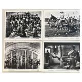 Collection of Vintage Black & White Movie Production Stills and Publicity Photos Featuring Glen Ford and Others