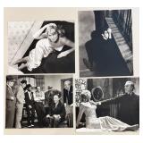 Large Vintage Hollywood Celebrity Photograph Collection, Black and White Prints Featuring Shirley MacLaine, Yvonne Furneaux, Anita Ekberg, Greer Garson