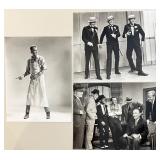 Collection of Classic Hollywood Movie Star Black-and-White Photographs Featuring Jay North, Roy Rogers, David Niven, Christopher Lee Michael Caine and more