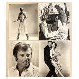 Collection of Vintage Hollywood Black and White Publicity Photos Featuring Peter O