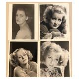 Collection of Greta Garbo Vintage Hollywood Publicity Photos and Studio Portraits