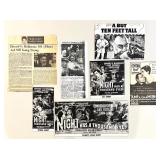 Edward G. Robinson Vintage Publicity Photos and Movie Ephemera Collection