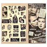 Edward G. Robinson Vintage Publicity Photos and Movie Ephemera Collection