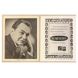 Edward G. Robinson Vintage Publicity Photos and Movie Ephemera Collection