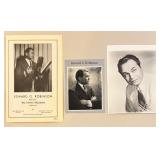 Edward G. Robinson Vintage Publicity Photos and Movie Ephemera Collection