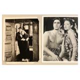 Collection of Vintage Black and White Hollywood Movie Stills and Publicity Photos Featuring - Judy Garland, Lucille Ball, Gene Tierney, Tyrone Power and more