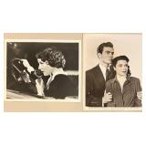 Collection of Vintage Black and White Hollywood Movie Stills and Publicity Photos Featuring - Judy Garland, Lucille Ball, Gene Tierney, Tyrone Power and more