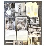 Collection of Vintage Hollywood Movie Publicity Photos and Press Materials - Audrey Hepburn, Fred Astaire