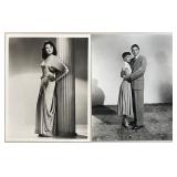 Collection of 38 Vintage Hollywood Actress Glossy Photos Featuring - Anne Francis, Claire Bloom, Petula Clark, Shirley Anne Field, Susan Hayward and more!