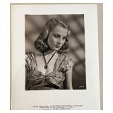 Collection of 38 Vintage Hollywood Actress Glossy Photos Featuring - Anne Francis, Claire Bloom, Petula Clark, Shirley Anne Field, Susan Hayward and more!