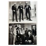 Collection of Vintage Hollywood Actor Publicity and Movie Photos Featuring - Hal Le Roy, Members of the Rat Pack, Charlton Heston, James Stewart and more!