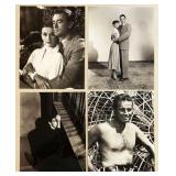 Collection of Vintage Hollywood Actor Publicity and Movie Photos Featuring - Hal Le Roy, Members of the Rat Pack, Charlton Heston, James Stewart and more!