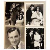 Collection of Vintage Hollywood Actor Publicity and Movie Photos Featuring - Hal Le Roy, Members of the Rat Pack, Charlton Heston, James Stewart and more!