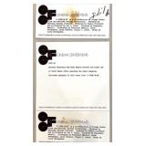 Set of 1953 Gun Fury & 1968 A Fine Pair Movie Lobby Cards Featuring Rock Hudson and more